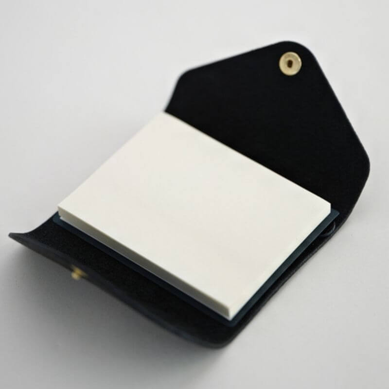 やまま文具×ライフ レザーカバー付ふせん