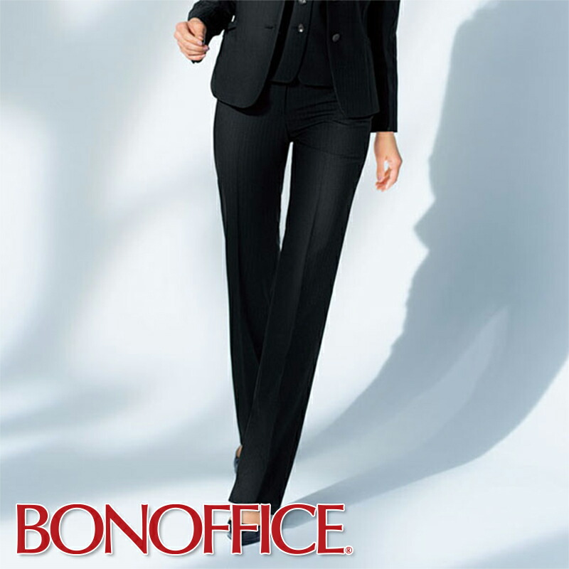 美品　BONOFFICE　セットアップ　17　パンツスーツ　ボンマックス AJ0247（ボンマックス）｜事務服