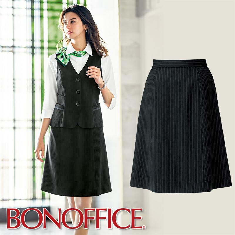 楽天市場】事務服 プリーツスカートAS2305 Elegant Rose BONOFFICE