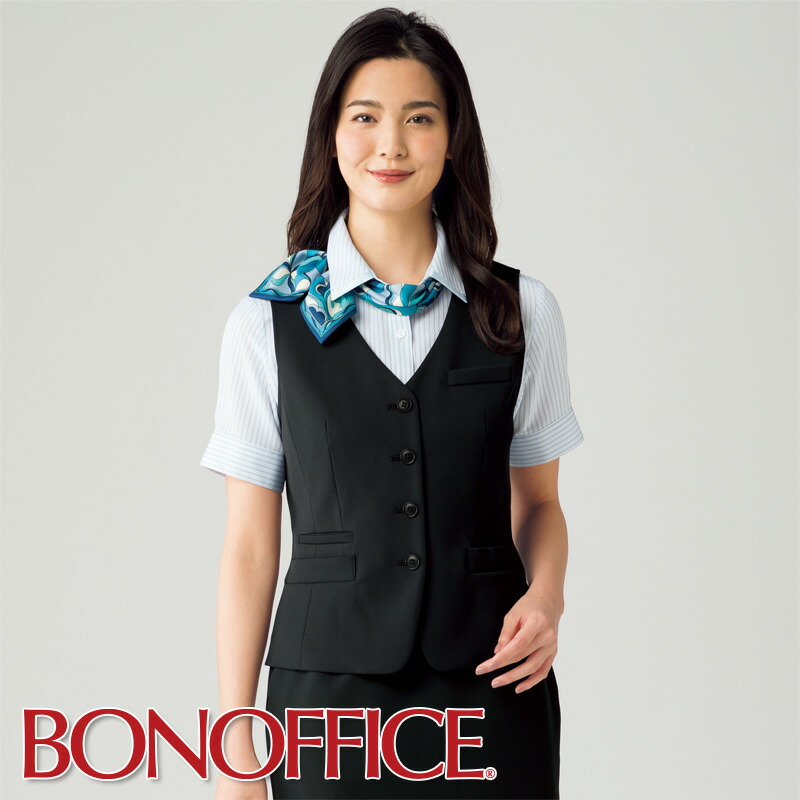 みゆるん BONOFFICE BON MAX スーツ 3点セット 事務服 楽天市場】事務服 ベスト BCV1107 BONOFFICE ボンオフィス BONMAX ボン