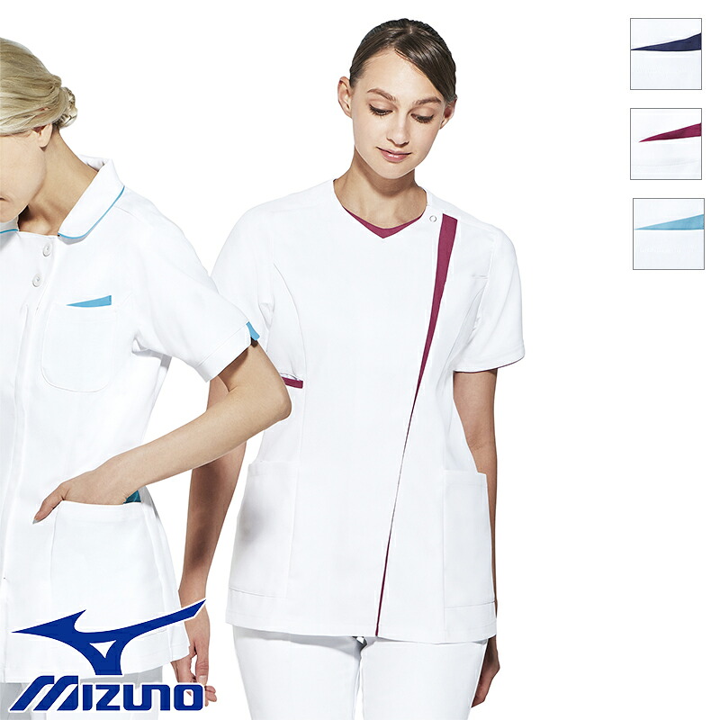 白衣 ジャケット [女性用] MZ-0163 mizuno ミズノ ナースウェア 医療白衣 看護師 クリニック ユニフォーム 制服