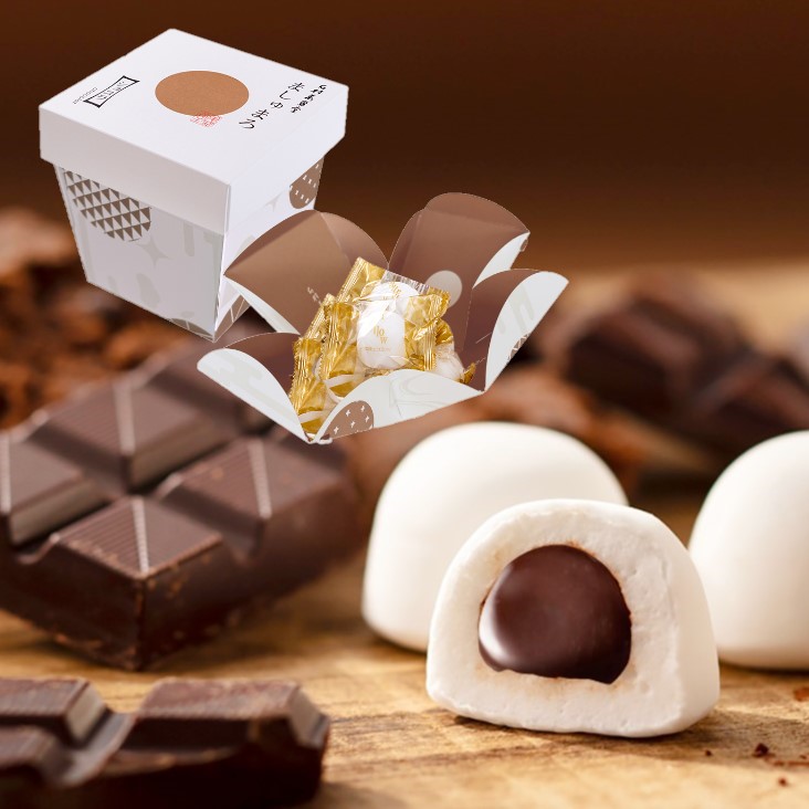 楽天市場】チョコミントマシュマロ6個袋入ホワイトデー発祥 チョコ民