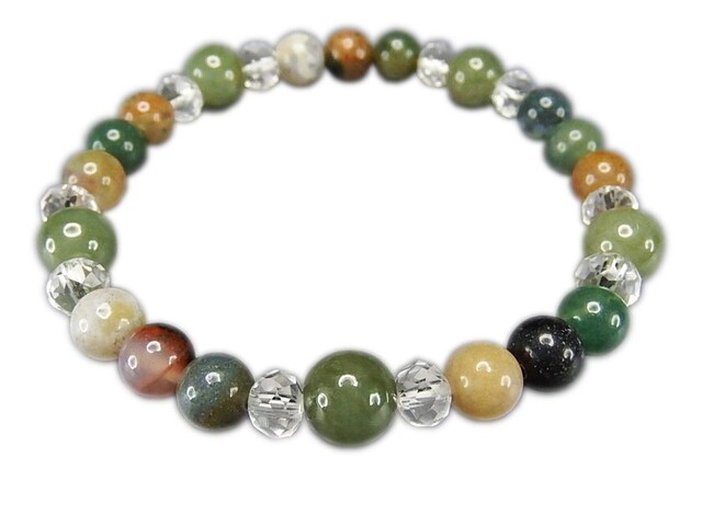 楽天市場】守護五徳天然石多色ひすい本翡翠ジェダイト約8mm数珠