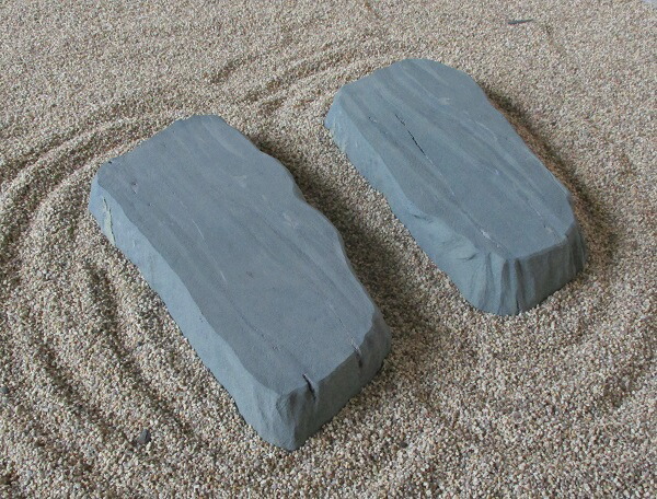 矢掛石　水石 水石「岡山県、矢掛石」