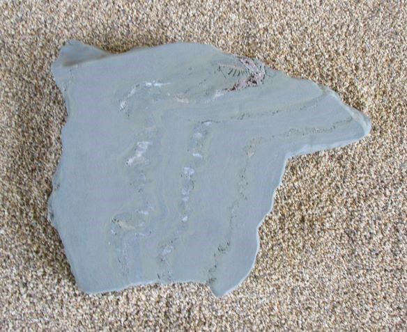 【国産・日本産・愛媛県産】【伊予青石】【飛石・踏石・拝石・ステップストーン】【庭石・ 景石 ・石の置物】【坪庭・和風・花壇・飾り石・縁側】【簡単設置(下場平切)】【天場(上面):ブラスト仕上】|石の里 SiN