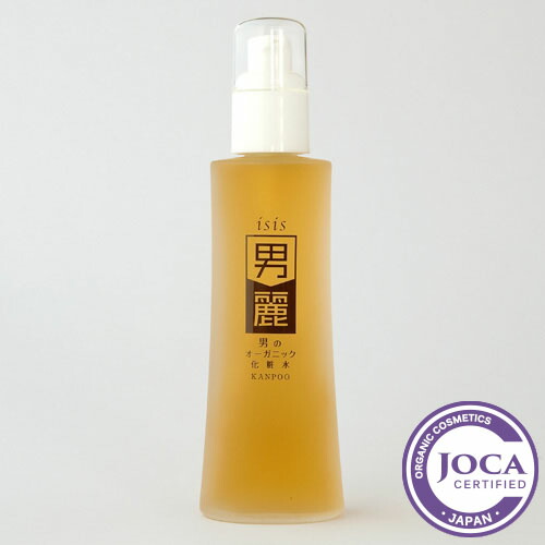 発酵・熟成コスメ　漢萌男のオーガニック化粧水 男麗120ml【メール便不可】