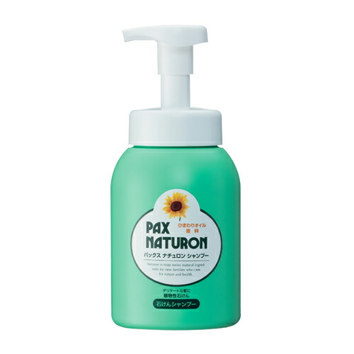 太陽油脂パックスナチュロン シャンプー（泡状ポンプ式）500ｍｌ≪メール便不可≫