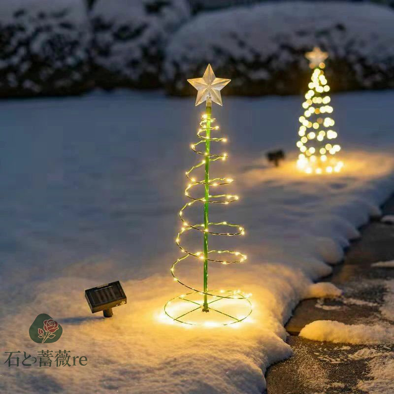 楽天市場】クリスマス 飾り 防水 クリスマスツリー ライト LED