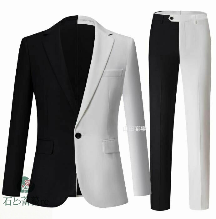 楽天市場】タキシード ダンス 衣装 上下 セット ジャズ ジャズウェア