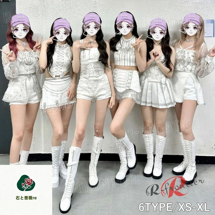 即納あり★ k-pop お召しもの 白 韓国 偶像 お召しもの キラキラ 韓国 ズージャー 社交ダンスお召しもの セットアップ レディース 成年者 お臍出し スコート 貯蔵タンクいの一番 艶っぽい 遊撃手ズボン下 チアダンス チアガール 高座お召しもの 社交ダンス 告げ知らせる会 野球クラブ 御嬢さん服 hiphop お召しもの K-pop お召しもの