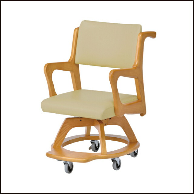 wooden nursing chair