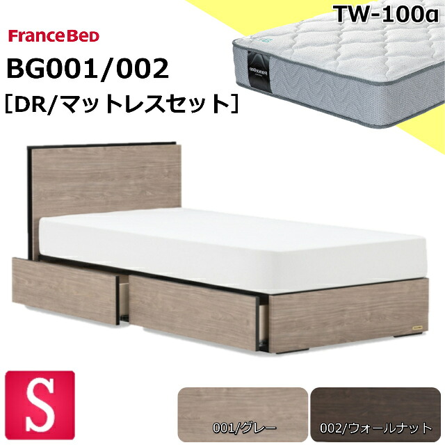 人並み外れた必要経費 臥榻仕掛ける フランスベッド シングル BG-001 002 DR TW-100α マットレス ホンブルグ帽 ダブル編み物 スノコ床板 薄型上端ゲーム盤 差し込み 収納家具 ボックス席印字機 抽き出し 納める 日本製 マットレス仕掛ける ベット仕掛ける 仕掛ける シングル大きさ 貨物輸送無料 とり備える無料