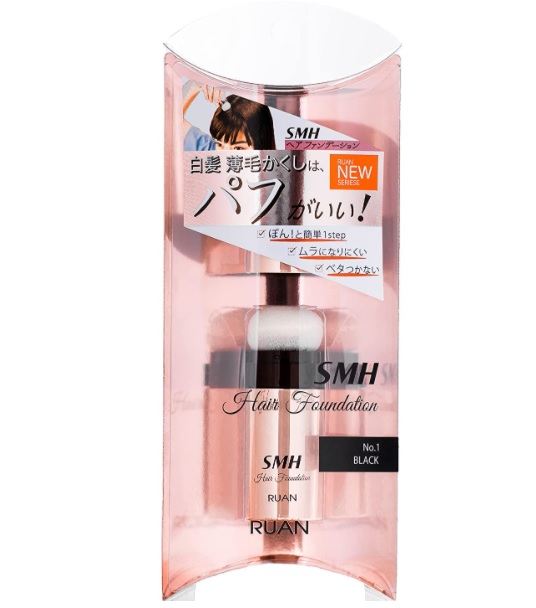 スーパーミリオンヘアー SMHヘアファンデーションステックタイプ 3g(ブラック)|愛らんどびゅーてぃ