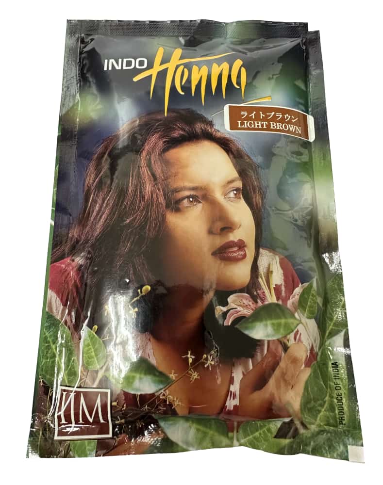 インドヘナ ライトブラウン 100g