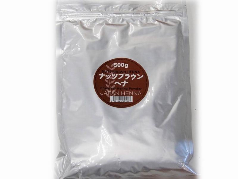 ジャパンヘナ ナッツブラウンヘナ 500g