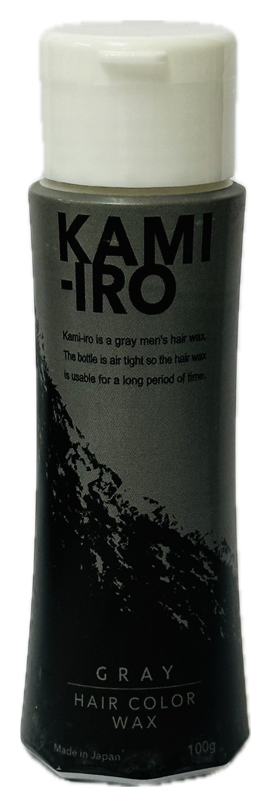 KAMI-IRO ヘアカラーワックス 100g グレー