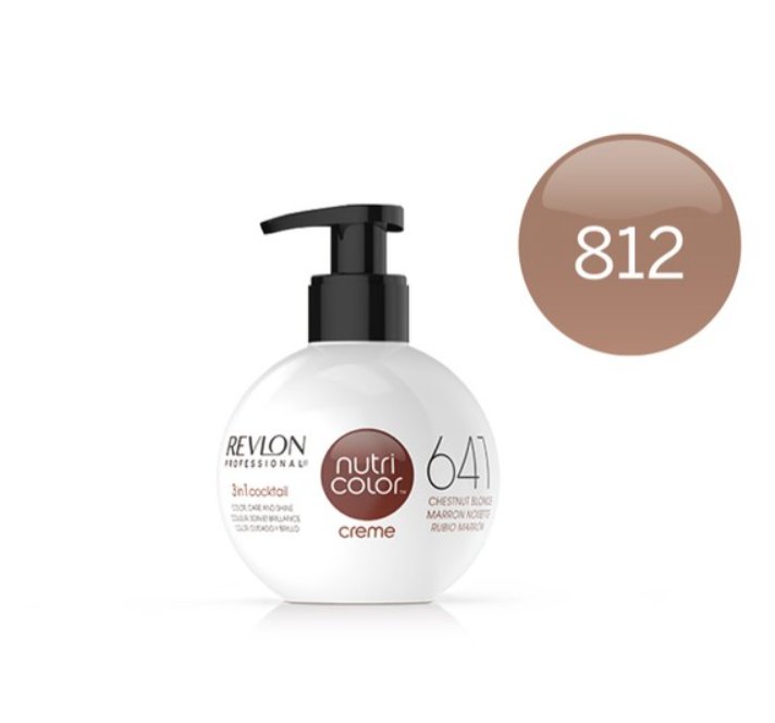 REVLON レブロン ニュートリカラークリーム NP 812 揚水機 パーリーブロンド 270ml