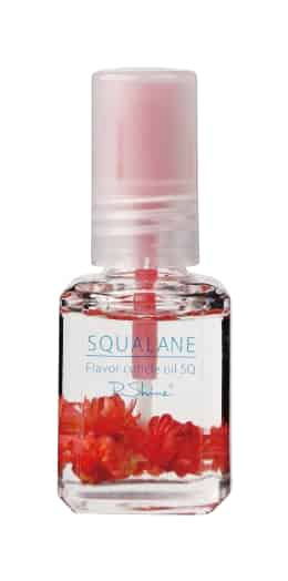 ピーシャイン フレーバーキューティクルオイルSQ(スクワラン) ローズブルガリ 12ml