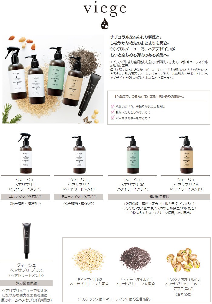 店 ルベル ヴィージェヘアサプリプラス kead.al