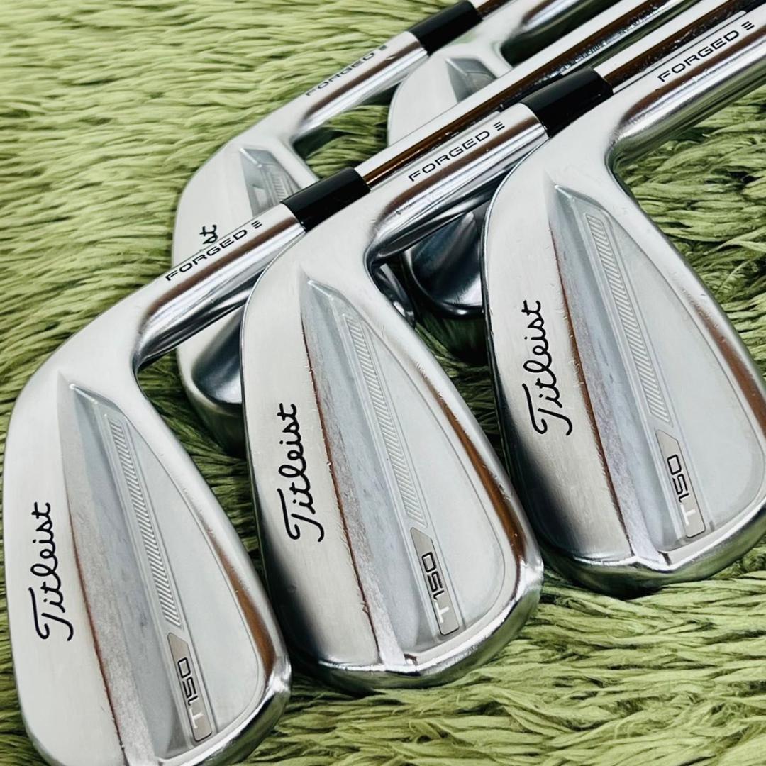 【中古】タイトリスト T150 2023 アイアン5本セット メンズゴルフ 初心者 入門 大人気モデル Titleist KBS TOUR 120 ツアー スチールシャフト 右利き 男性 flex S｜Re.ISLAND 店 55,799円