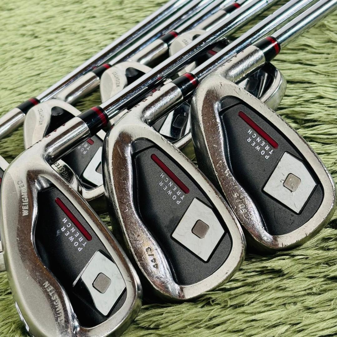 【中古】オノフ アカ 2016 アイアン7本セット メンズゴルフ 初心者 入門 大人気 ONOFF IRON AKA N.S.PRO 950GH HT スチールシャフト 右利き flex S 男性