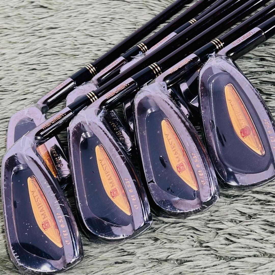 【中古】マジェスティ プレステジオパーセック アイアン8本セット レディース 未使用品 デッドストック MAJESTY PRESTIGIO THE PARSEC カーボンシャフト 右利き 女性｜Re.ISLAND 店