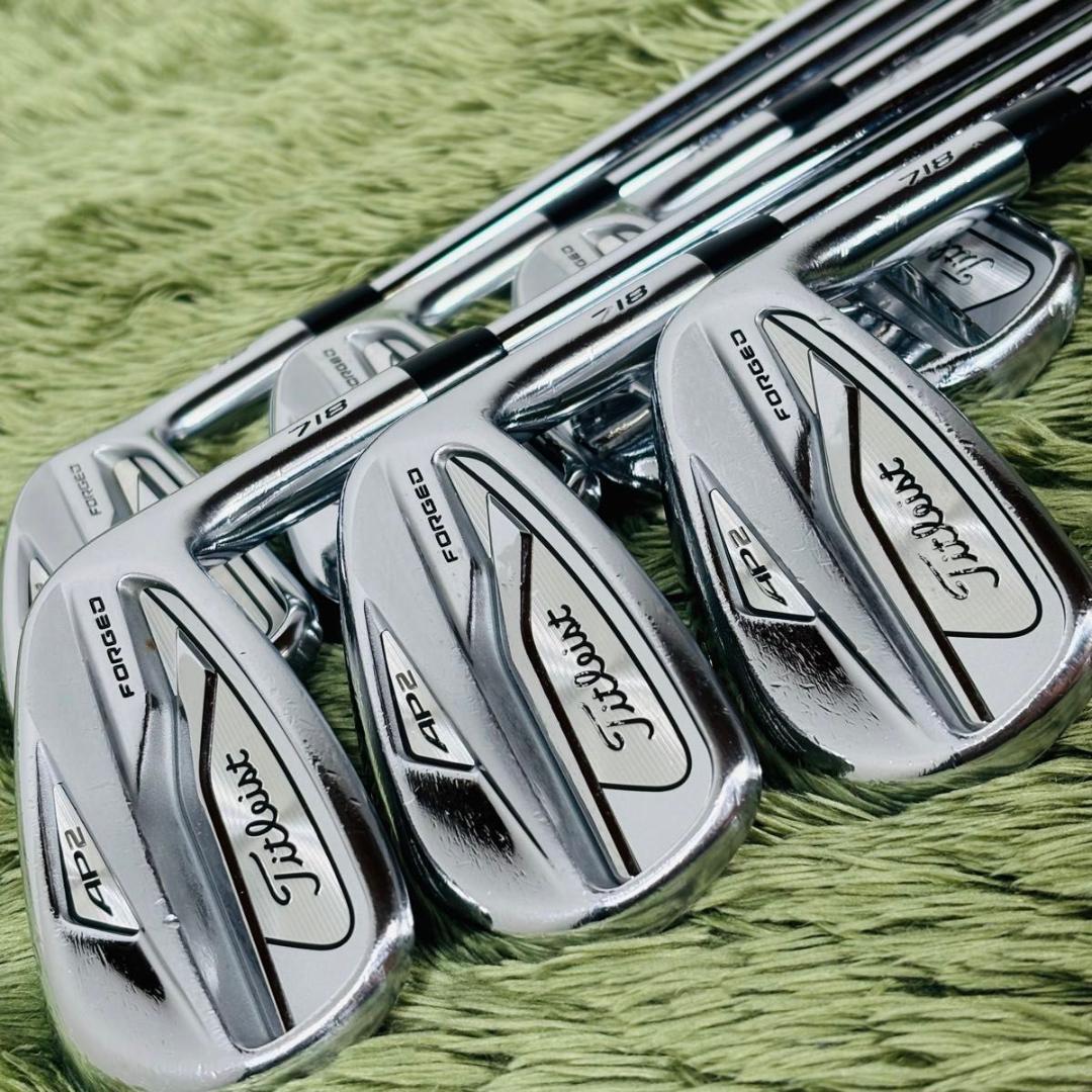 タイトリスト　AP2　718　メンズゴルフ　アイアン6本セット　スチール　S　右 楽天市場】ゴルフ クラブ タイトリスト TITLEIST 718 AP2