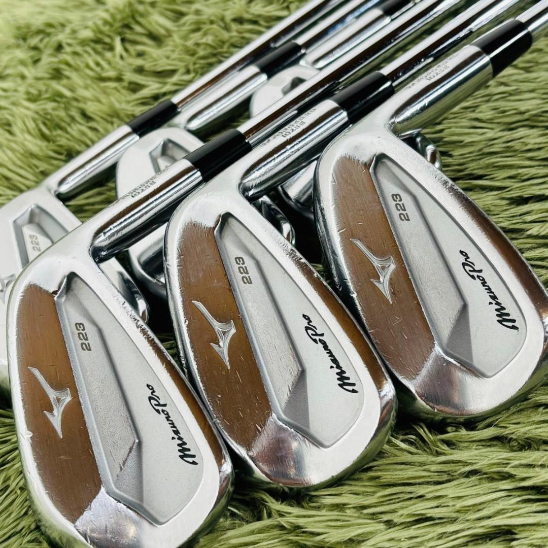 【中古】ミズノプロ 223 アイアン6本セット メンズゴルフ 初心者 入門 大人気モデル Mizuno Pro flex S N.S.PRO 850GH neo ネオ スチールシャフト 右利き