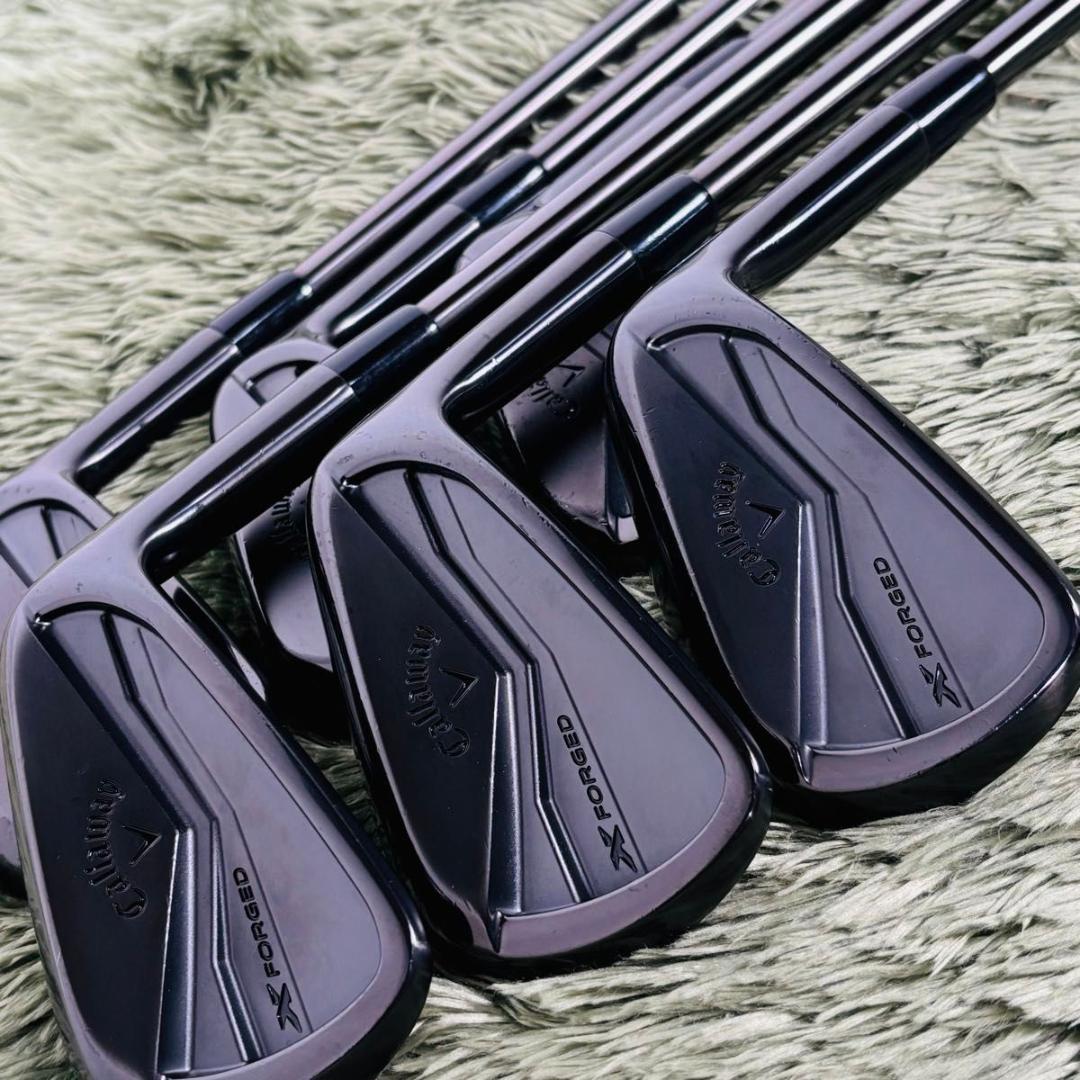 限定品　キャロウェイX FORGED MAX BLACKアイアン OVDGOLF公式サイト｜カスタムクラブはお任せください。ミウラ・エポン