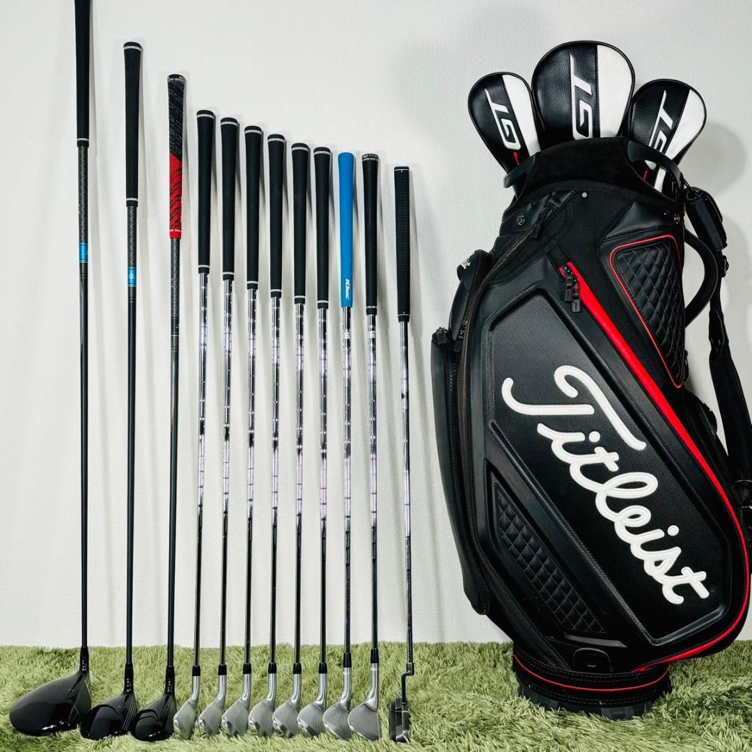 【中古】タイトリスト GT2 12本セット メンズゴルフ 初心者 入門 大人気モデル Titleist flex S 現行モデル コレクション