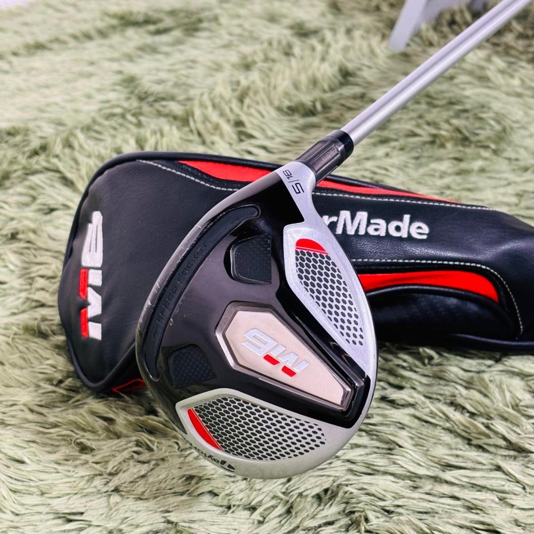 【中古】仕立て屋お手伝いさん M6 5番フェアウェイウッド 単品 メンズゴルフ 未経験者 大人気 TaylorMade 右利き 成人男性 flex SR FUBUKI TM6 フブキ 炭素矢がら