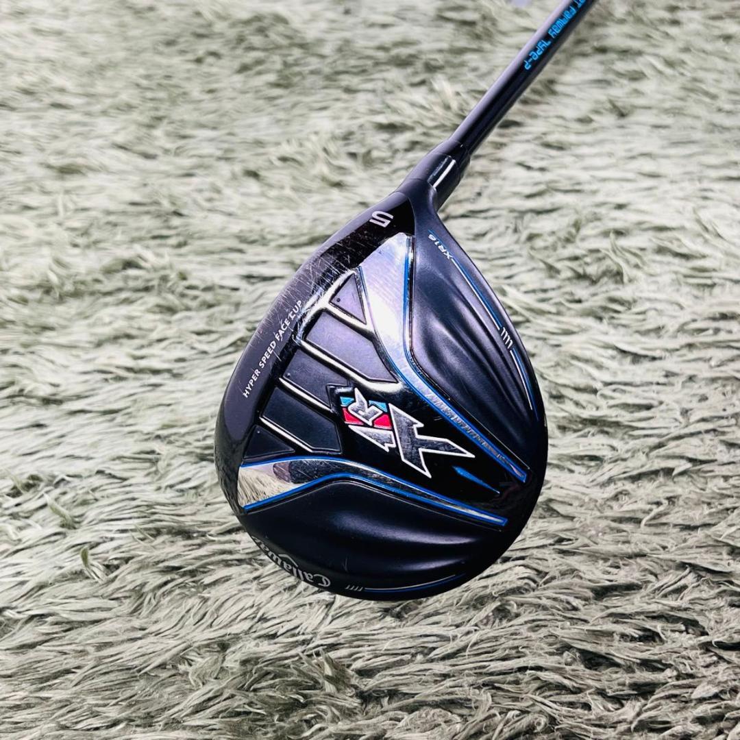 【中古】キャロウェイ XR16 5番フェアウェイウッド 単品 メンズゴルフ 未経験者 取扱説明書 Callaway TRPX RED-HOT FW Type-P トリプルX 赤いこと熱っぽい 炭素立て坑 右利き 成人男性