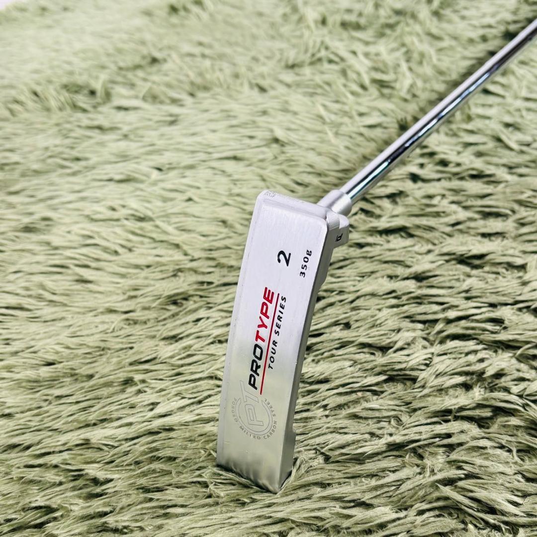 【中古】オデッセイ プロタイプ ツアーシリーズ #2 パター 単品 メンズゴルフ 初心者 ODYSSEY PROTYPE TOUR SERIES #2 右利き 34inch｜Re.ISLAND 店