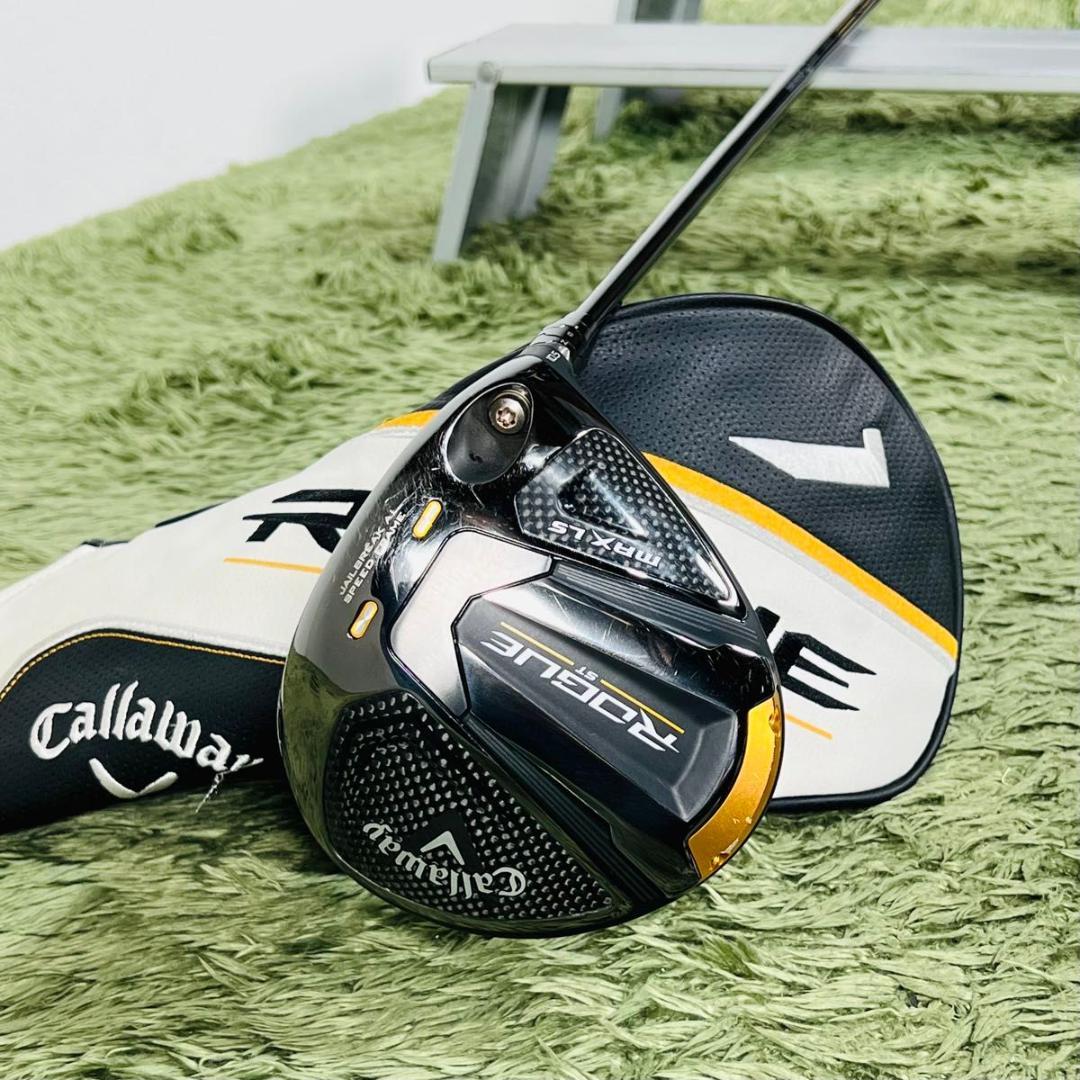 【中古】キャロウェイ ローグST マックスLS ドライバー 単品 メンズゴルフ 初心者 Callaway ROGUE ST MAX LS TENSEI 55 テンセイ カーボンシャフト 男性 右利き flex S｜Re.ISLAND 店