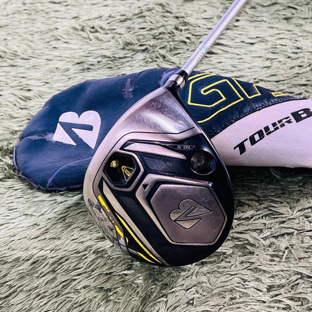 【中古】ブリヂストン 周遊旅行B JGR １番ウッド 単品 メンズゴルフ 未経験者 大人気 BRIDGESTONE TOUR AIR SPEEDER エアスピーダー 炭素立て坑 右利き 成人男性 flex SR