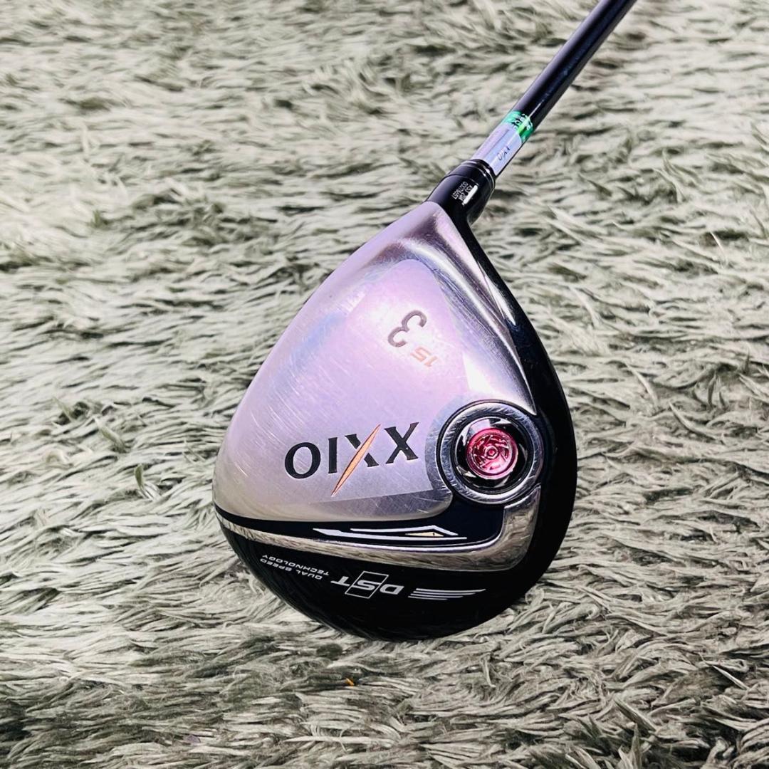 【中古】ゼクシオ 9代目 ミヤザキモデル 3番フェアウェイウッド メンズゴルフ 未経験者 XXIO ダンロップ DUNLOP 右利き 成人男性 flex SR Miyazaki Melas ミヤザキ メラン 炭素