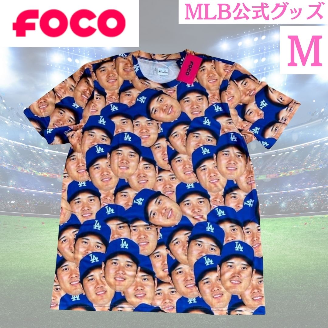 楽天市場】【MLB公式】FOCO 大谷翔平 Tシャツ 顔 ドジャース 公式