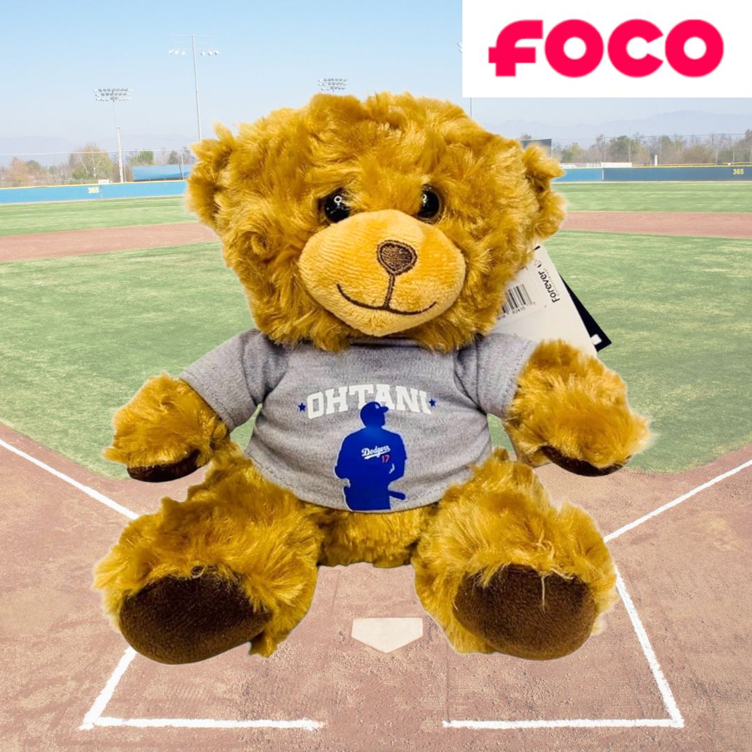 楽天市場】【再入荷】【FOCO】ふわふわベア ぬいぐるみ ドジャース