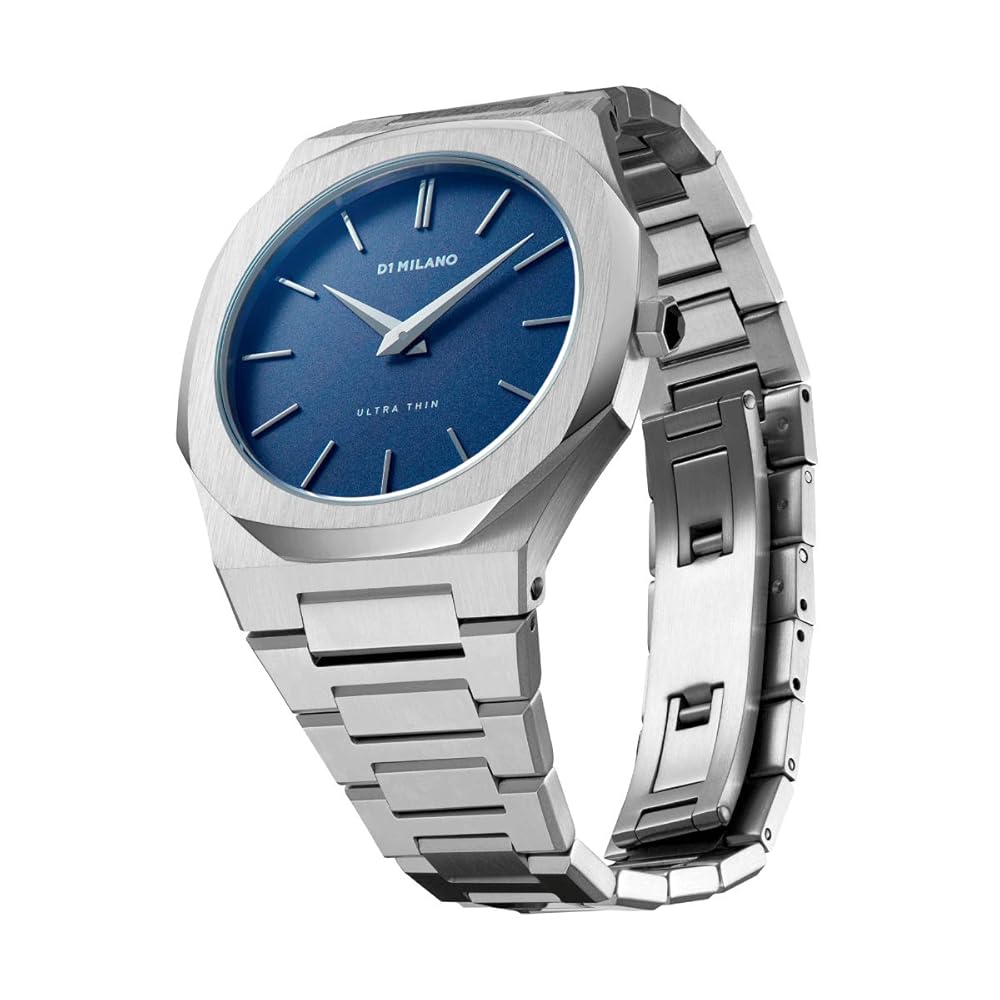 [D1MILANO] D1ミラノ 腕時計 メンズ アナログ UTBU01 [UltraThin] ウルトラ シン オーシャン 38mm ステンレス ベルト アナログ おしゃれ 人気 シルバー 銀