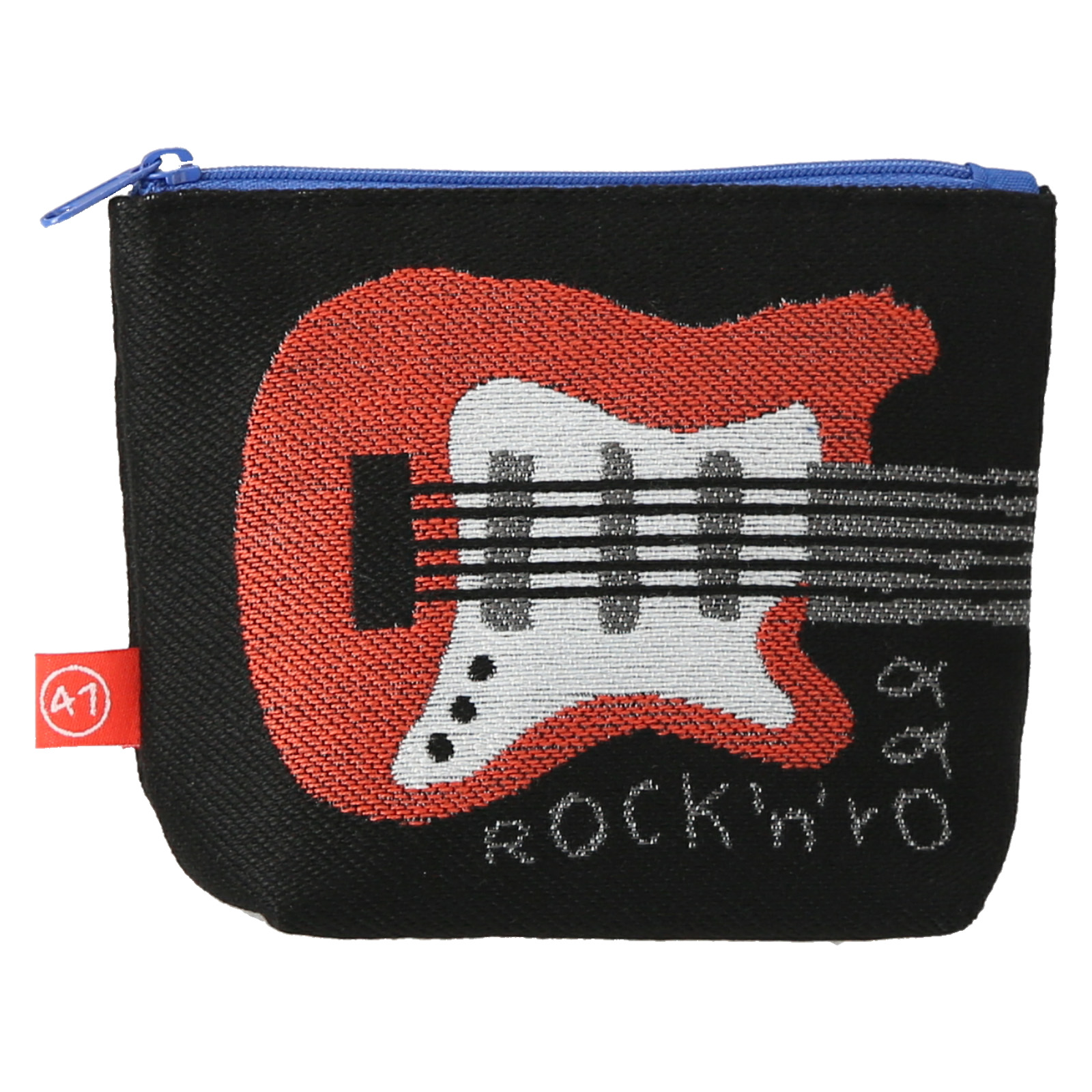 楽天市場】ポーチ ジャカード織 長野 ギター ブラック 【47Japan