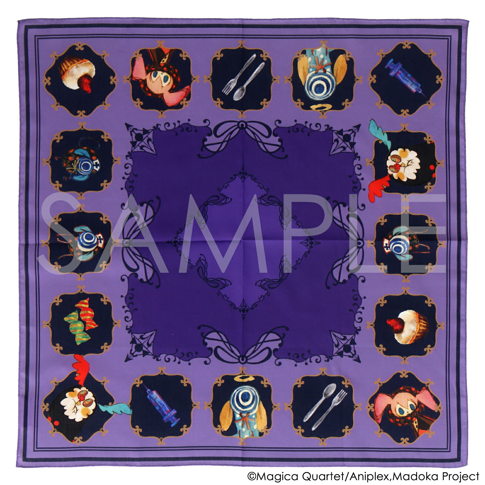 楽天市場】【 魔法少女まどか☆マギカ】 プリントハンカチ 日本製 58cm