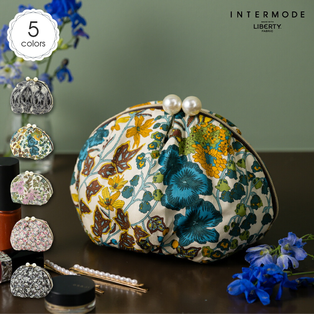 楽天市場】【リバティプリント】 スクエアポーチ 【2025AW】[Small