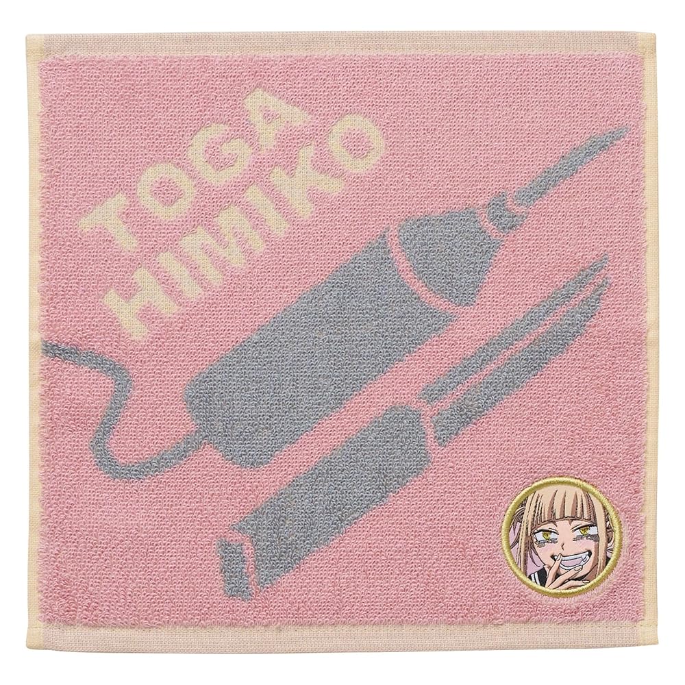 【即発送】バンダイ ミニタオル 僕のヒーローアカデミア トガヒミコ ハンドタオル 綿100% 抗菌 防臭 4385002800画像
