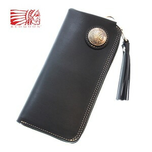 レッドムーン 財布 REDMOON ロングウォレット LP2000-RMLA2 30mmコンチョ ラウンドファスナー 【送料無料】