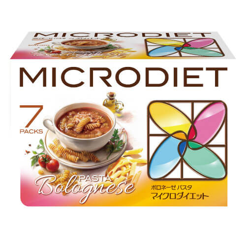 少年健全さ マイクロ食事制限 MICRODIET  パスタ ボロネーゼ 7食  置き換え音の大きさ キロカロリー