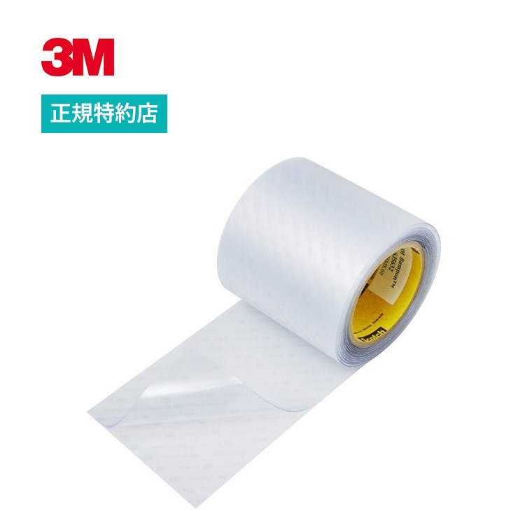 [SJ-5616] クリアウレタンロールストック 透明 1.6mm×114mm×長さ売り 3M ( スリーエム ) 業務用 | クッション材 粘着付き (1001)