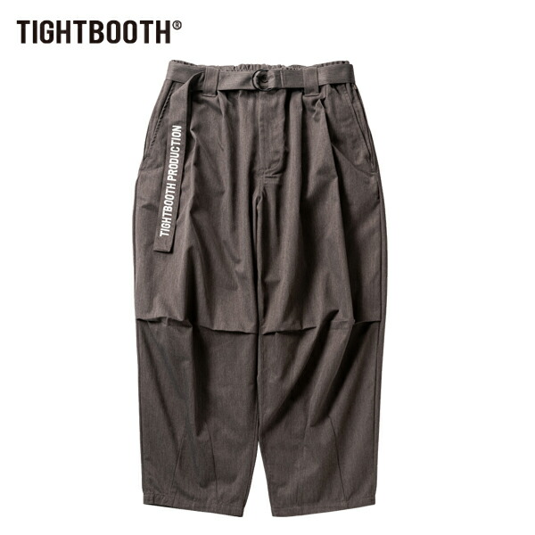 TIGHTBOOTH（TBPR） PANTS タイトブース パンツ ジーンズ BAGGY SLACKS OLIVE スケートボード スケボー TIGHTBOOTH PRODUCTION（タイトブースプロダクション）の「TBPR