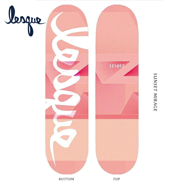 楽天市場】【日祝も発送】スケボー デッキ スケートボード LESQUE