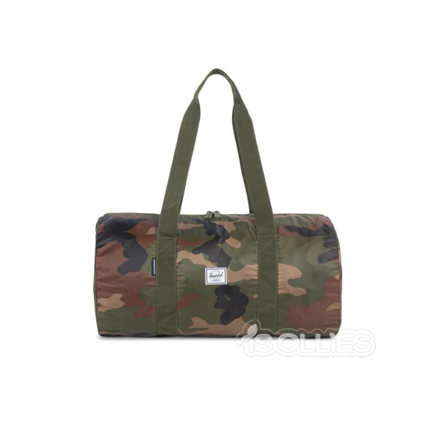 HERSCHEL SUPPLY(ハーシェルサプライ)PACKABLE DUFFLEINDEPENDENT(インディペンデント)WOODLAND CAMO(迷彩)bag(カバン)コンパクト