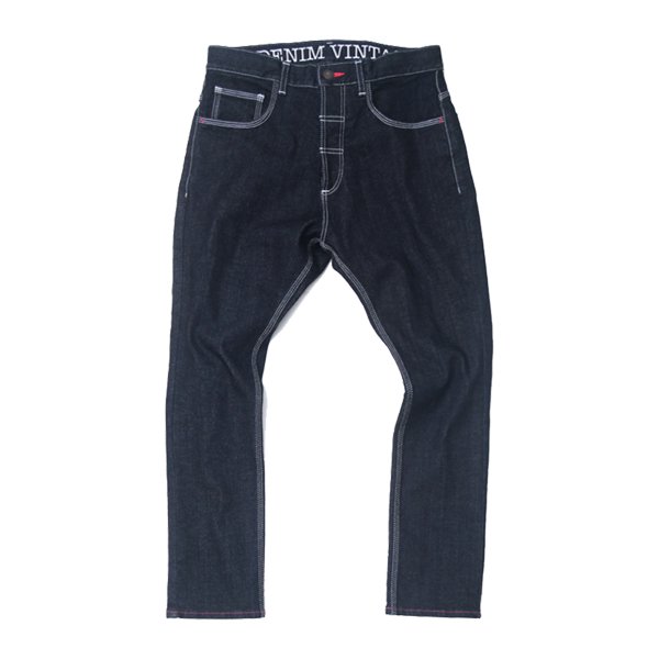 UG.(ユージー) 66DENIM SARROUEL STRETCH DENIM デニムパンツ INDIGO BLUE (マッドバニー)(うさぎ) (skateboard)(スケートボード) (skate)(スケート)(スケボー)